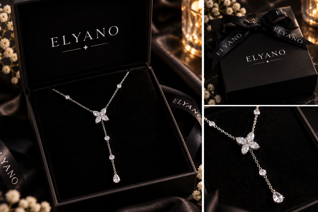Elegante 925er Sterlingsilber Halskette
